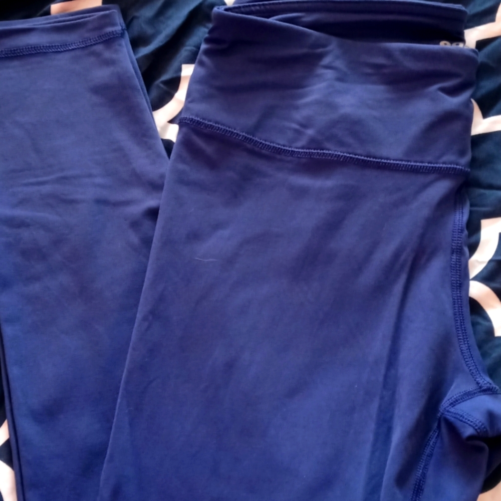 Royal blue yoga pants
